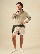 Chemise Robin Sauge Ecru