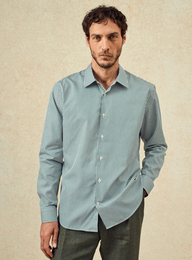 Chemise Jake Hills/White
