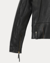 Chiodo Giacca Biker In Pelle