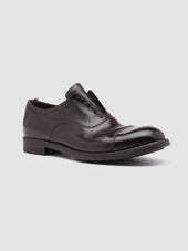Chronicle 003 Dark Brown Leather Oxford Shoes