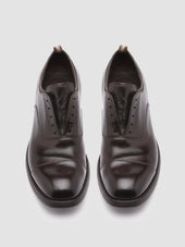 Chronicle 003 Dark Brown Leather Oxford Shoes
