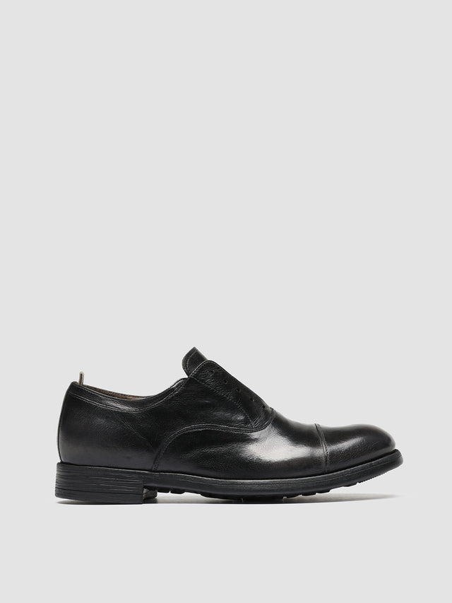 Chronicle 003 Dark Grey Leather Oxford Shoes