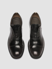 Chronicle 003 Dark Grey Leather Oxford Shoes