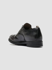 Chronicle 003 Dark Grey Leather Oxford Shoes