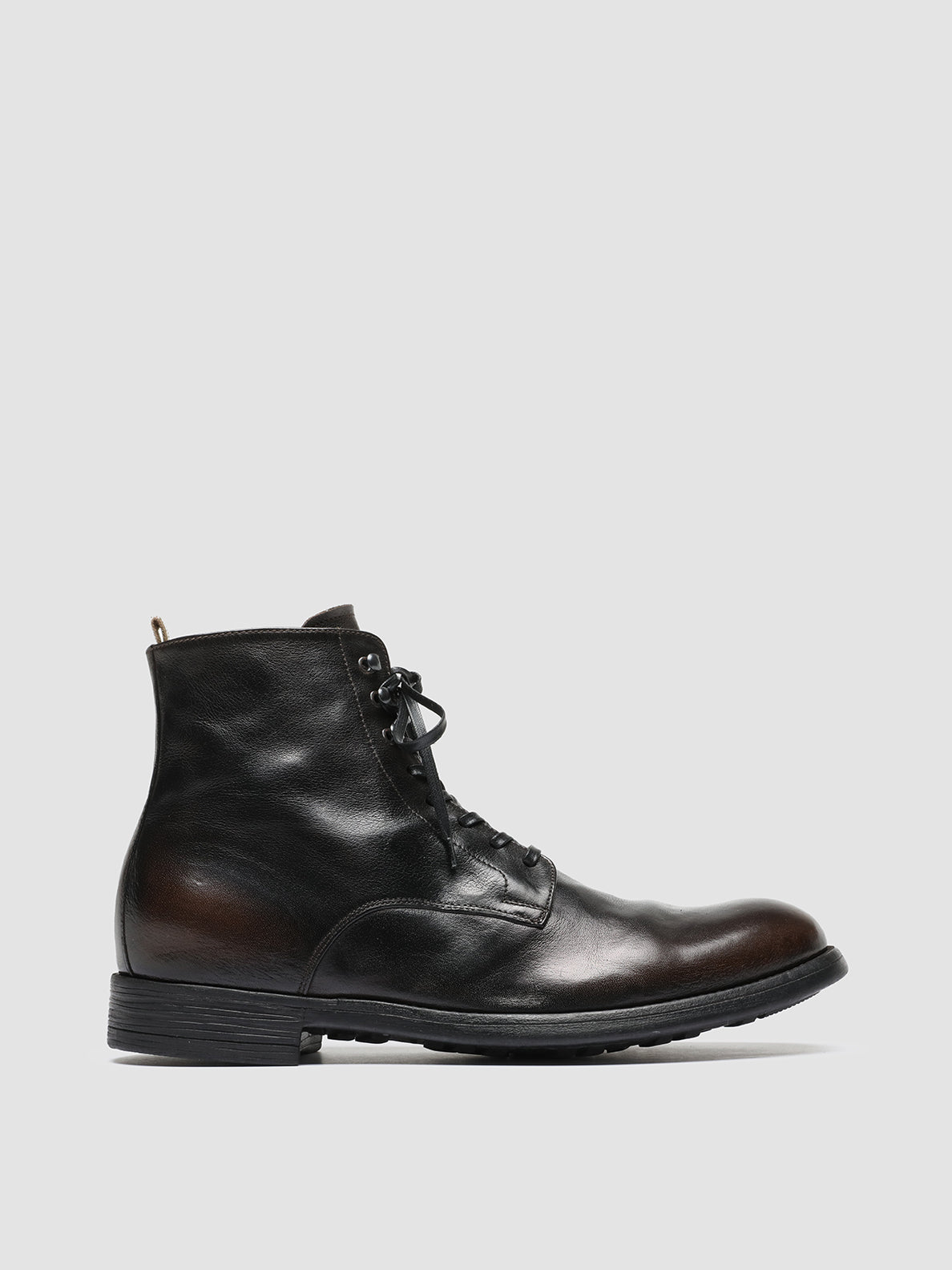 CHRONICLE 004 - Dark Brown Leather Ankle Boots