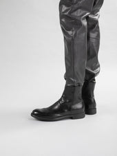 Chronicle 058 Leather Zip Boots