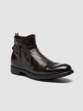 Chronicle 068 Leather Zipped Boots