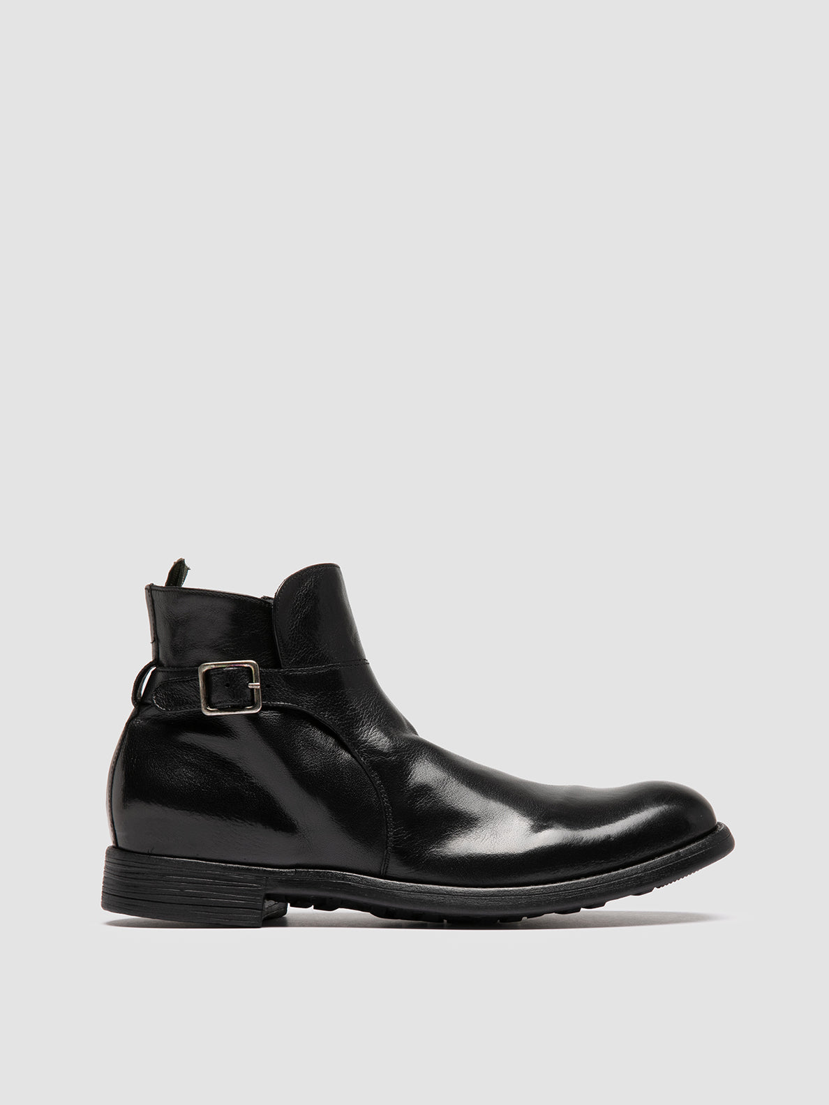 Chronicle 068 Leather Zipped Boots