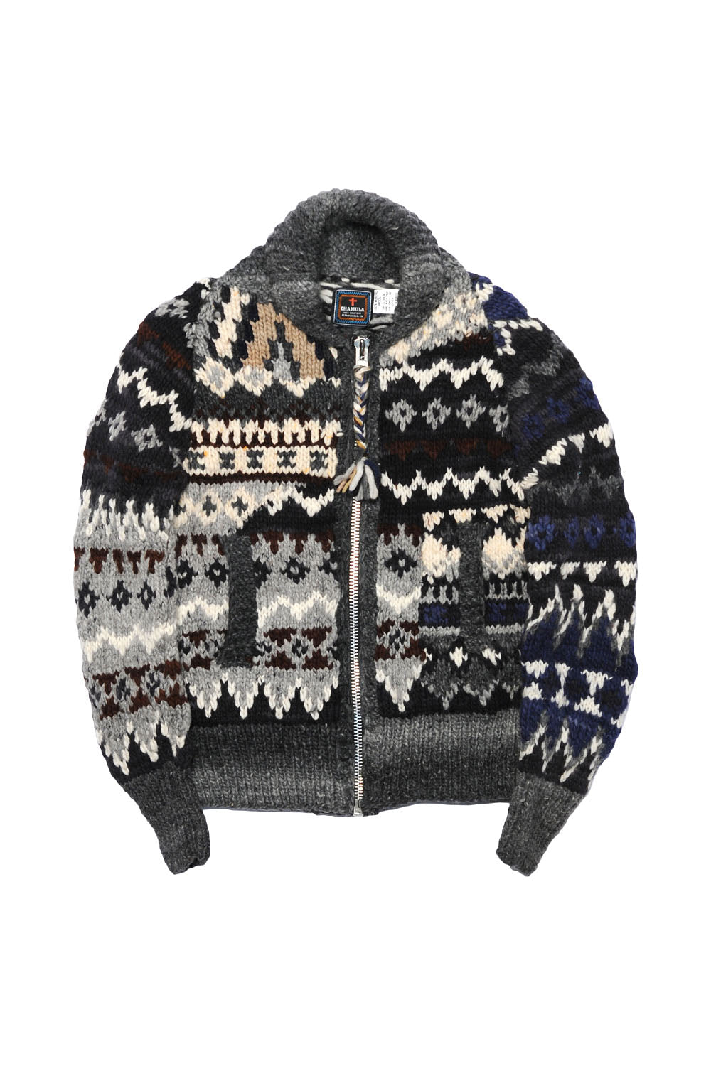 Crazy Zipper Cardigan