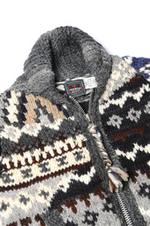 Crazy Zipper Cardigan