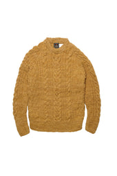 Fisherman Pullover - Dk. Gold