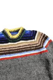 Serape Pullover Grey
