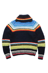 Serape Zipper Cardigan