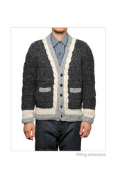 Campus Cardigan Grey