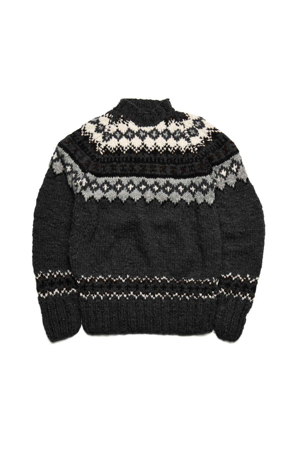 Fair Isle 3 Pullover Ox Grey