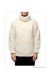 Turtleneck Pullover Natural Heather