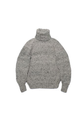 Turtleneck Pullover - Pearl Grey