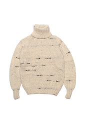 Turtleneck Pullover - Natural Heather