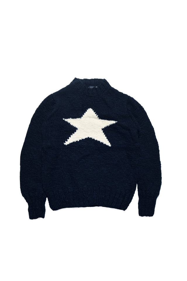 Star Pullover - Navy x Ivory