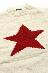Star Pullover X Red