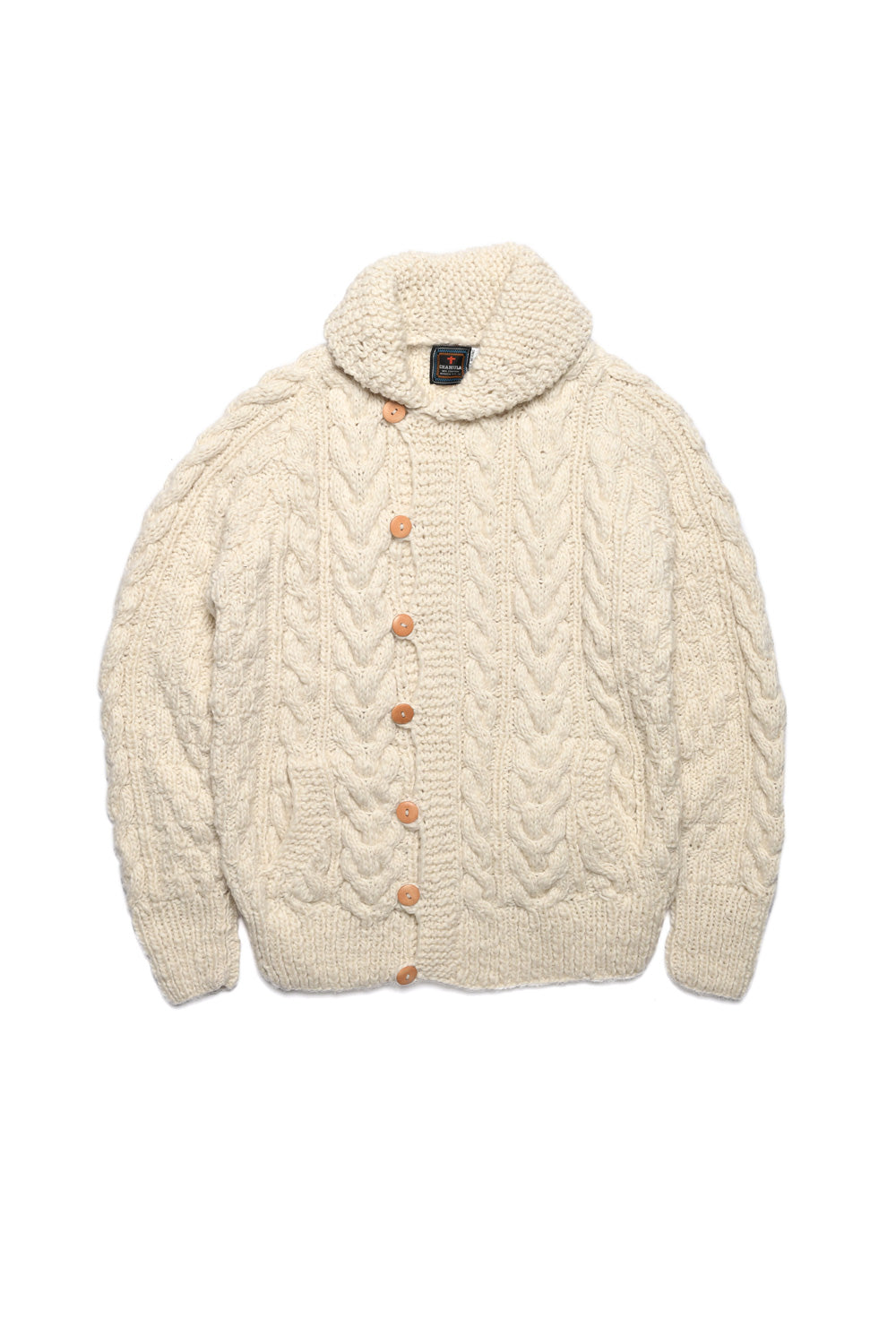 Fisherman Loop Button Cardigan