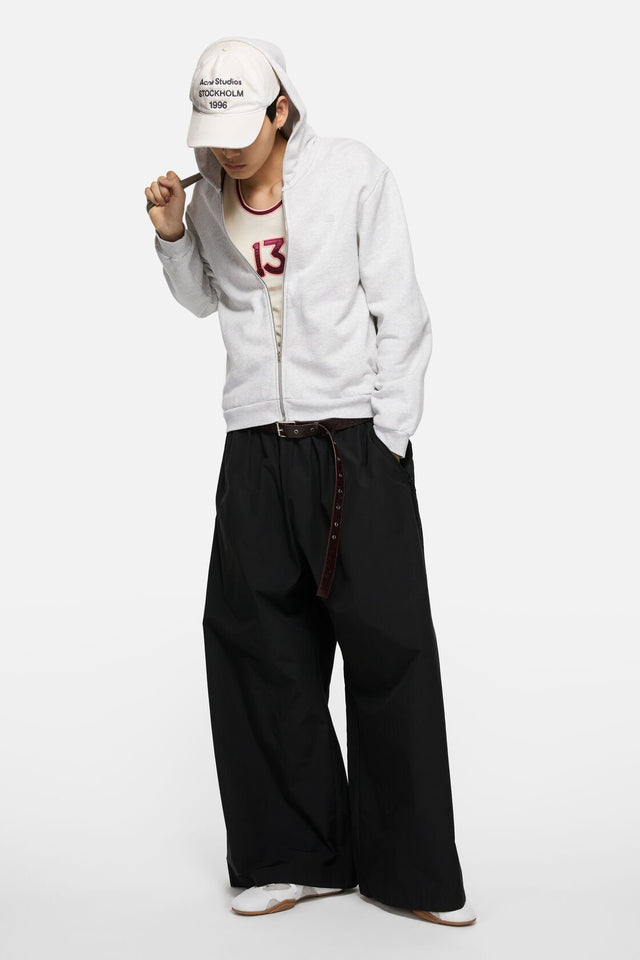 Face Zip Up Hoodie
