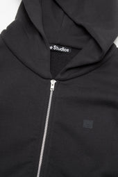 Face Logo Zip Up Hoodie