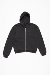 Face Logo Zip Up Hoodie