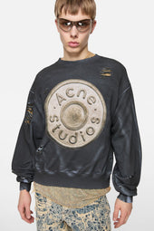 Distressed Logo Sweatshirt