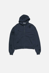 Distressed Logo Hoodie