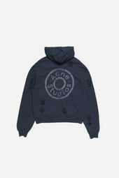 Distressed Logo Hoodie