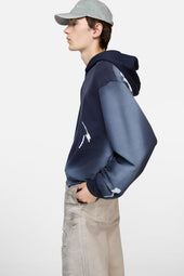 Sprayed Logo Hoodie
