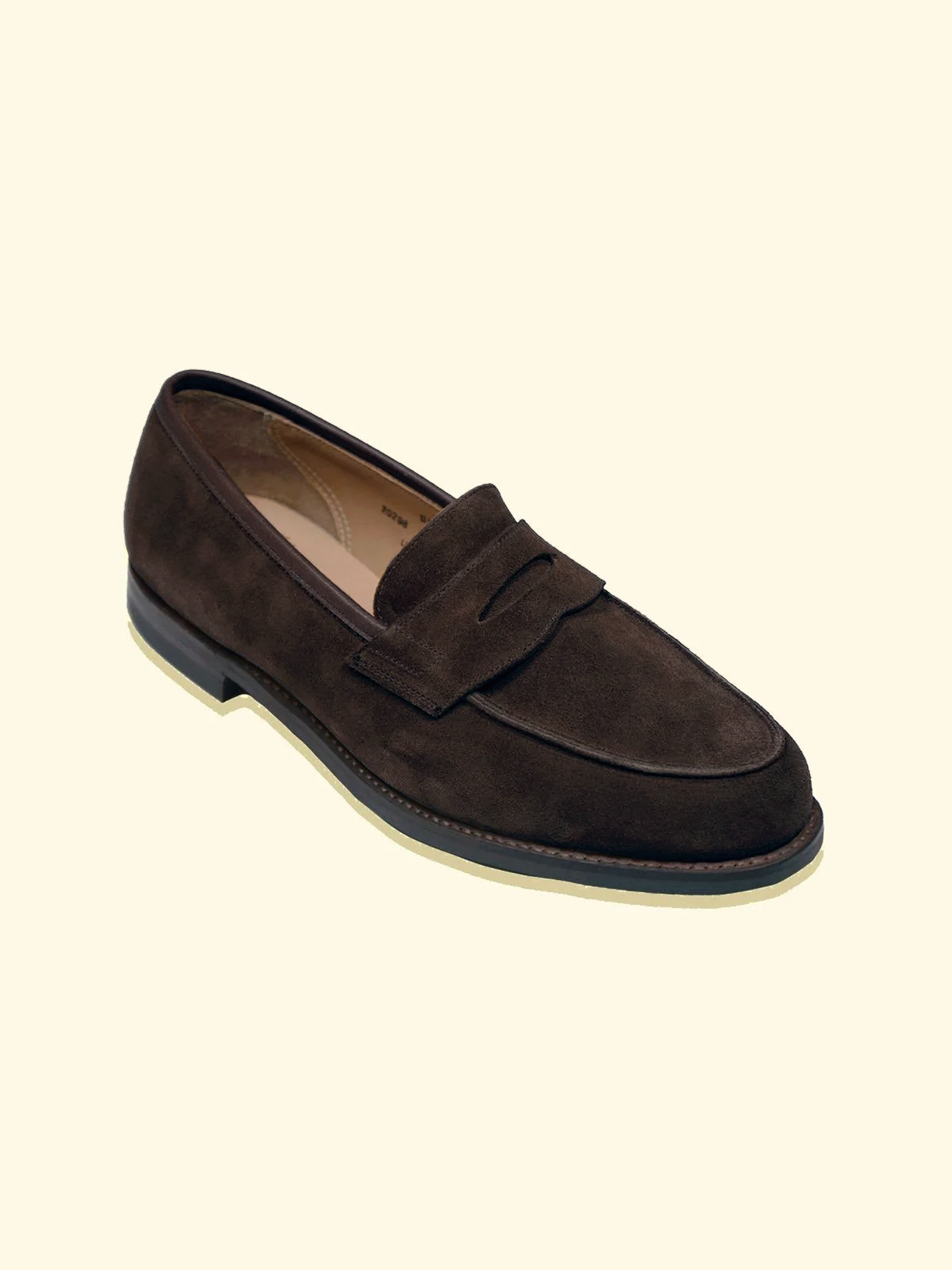 Bodley Penny Loafers By Crockett Jones For The Anthology Dark Brown Suede The Anthology