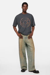 Distressed Logo T Shirt