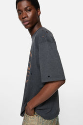 Distressed Logo T Shirt