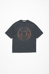 Distressed Logo T Shirt