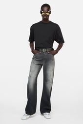 Satin Logo T Shirt Relaxed