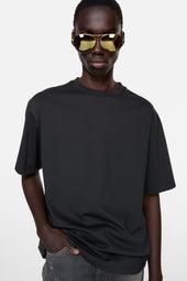 Satin Logo T Shirt Relaxed