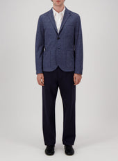 2b. blazer piquet melange