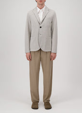 2b. blazer bouclè herringbone