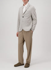 2b. blazer bouclè herringbone