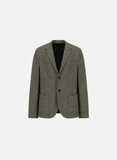 2b. blazer herringbone crafted with Loro Piana fabric