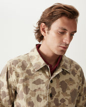 Clays Giacca Camouflage In Cotone
