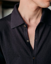 Cashmere Silk Resort Shirt In