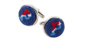 University Of Pennsylvanianeedlepoint Cufflinks