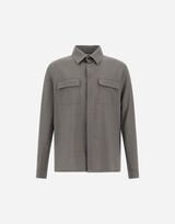 SHIRT IN BI-STRETCH WOOL