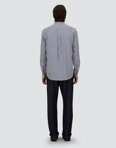 Shirt In Striped Popeline