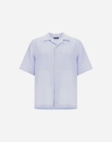 SHORT-SLEEVED SHIRT IN SUMMER LINEN