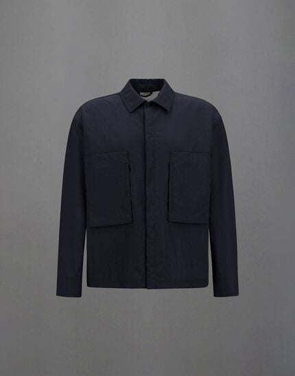 Laminar Shacket In Tech Crinkle