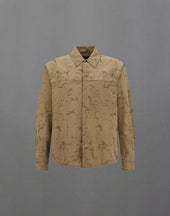 Laminar Shacket In Water Jacquard